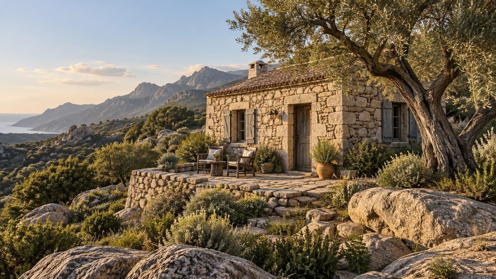 Corsica, in praise of stone and time